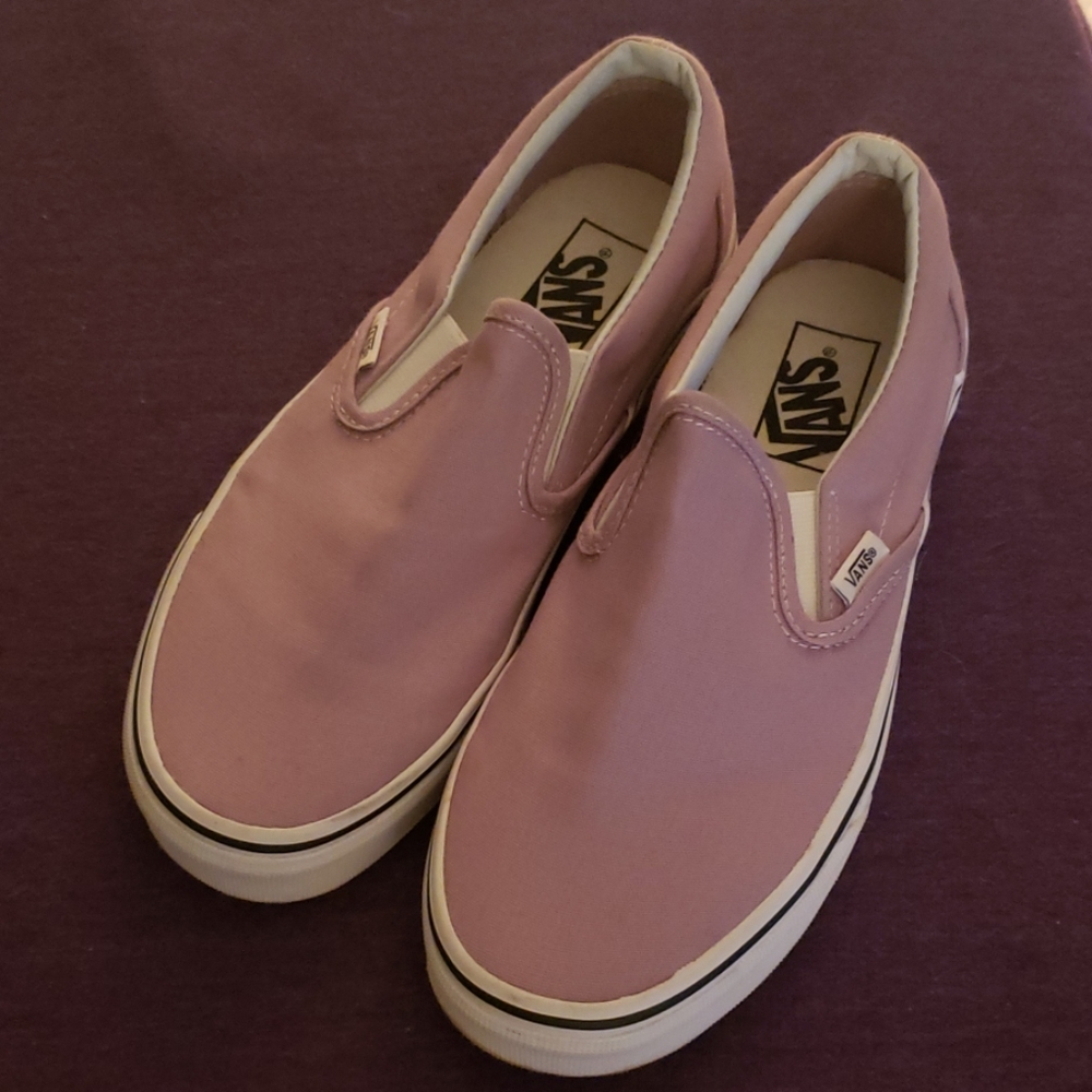 Lavender VANS Slip on Shoe